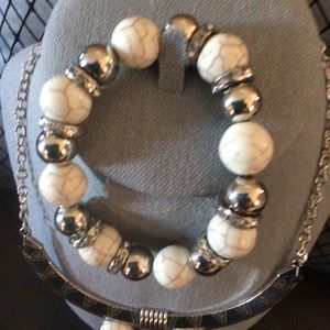 Paparazzi blockbuster bracelet and necklace